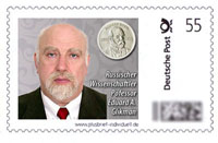 Именная почтовая марка EANW – Europäische Akademie der Naturwissenschaften